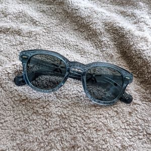 Oliver Peoples Cary Grant Sun, 48, Washed Teal